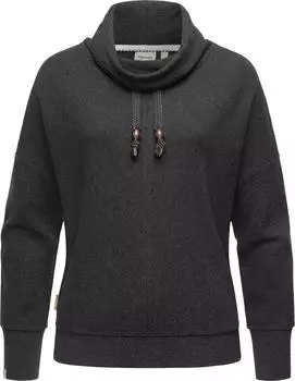 Толстовка ragwear Sweater Balancia Organic, цвет Dark Grey