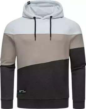 Толстовка Ragwear "Thres", спортивный мужской свитер в полоску, серый