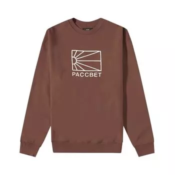 Толстовка Rassvet x PACCBET Big Logo 'Brown', коричневый