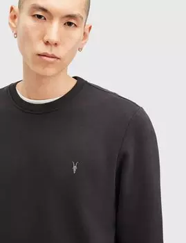 Толстовка RAVEN CREW AllSaints, сине-серый