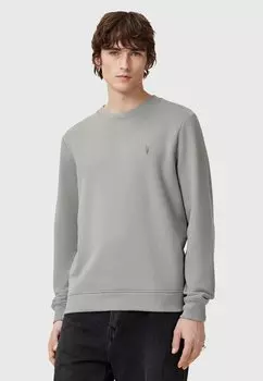 Толстовка RAVEN CREW AllSaints, светло-серый
