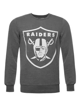 Толстовка Re:Covered Sweatshirt Raiders Classic Vintage, серый