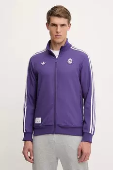 Толстовка Real Icon TT Adidas Originals, фиолетовый