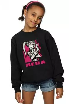 Толстовка Rebels Hera Star Wars, черный