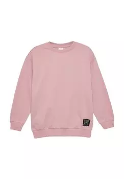Толстовка, ребристые манжеты, нашивка с логотипом, детская S.Oliver, цвет 4163 Pink