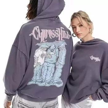 Толстовка Reclaimed Vintage, темно-серый