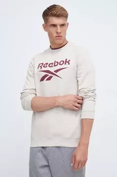 Толстовка Reebok, бежевый