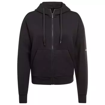 Толстовка Reebok Dreamblend Cotton Full Zip, черный
