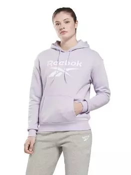 Толстовка Reebok Identity Big Logo Fleece, фиолетовый