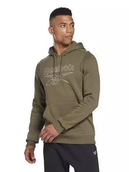 Толстовка Reebok Identity Big Logo, зеленый