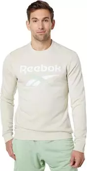 Толстовка Reebok Identity French Terry Crew, цвет Stucco