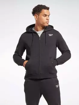 Толстовка Reebok RI Left Chest Logo, черный