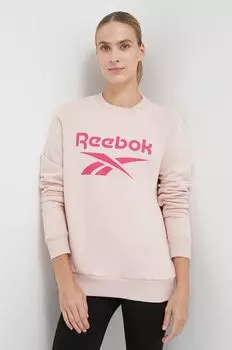 Толстовка Reebok, розовый