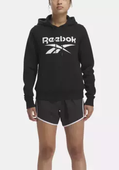Толстовка Reebok с капюшоном, черный