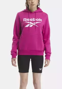 Толстовка Reebok с капюшоном, розовый