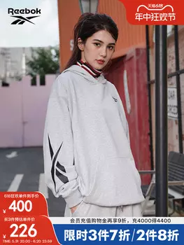 Толстовка Reebok с капюшоном, синий
