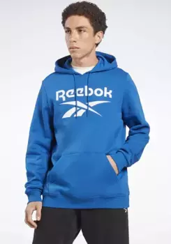 Толстовка Reebok с капюшоном, синий