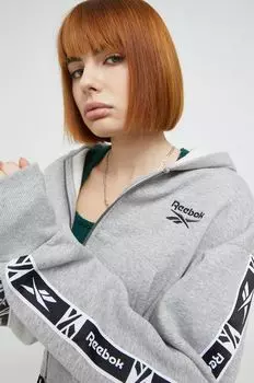 Толстовка Reebok, серый