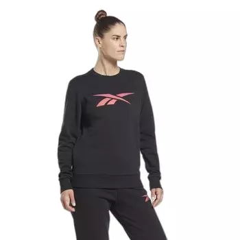 Толстовка Reebok Vector Graphic Crew, черный