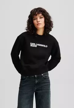 Толстовка REG ESSENTIAL LOGO Karl Lagerfeld Jeans, черный