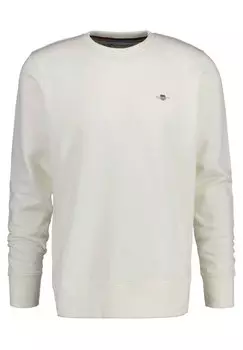 Толстовка REG SHIELD C-NECK GANT, яичная скорлупа