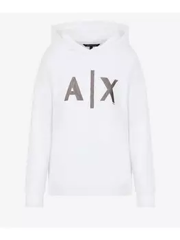 Толстовка regular fit Armani Exchange, белый