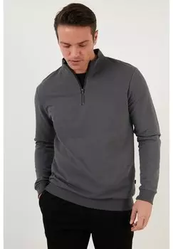 Толстовка REGULAR FIT Buratti, цвет anthracite
