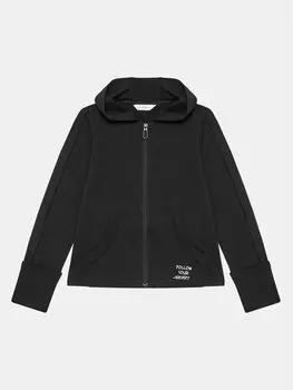 Толстовка regular fit Coccodrillo, черный