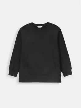 Толстовка regular fit Coccodrillo, черный