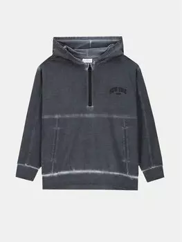 Толстовка regular fit Coccodrillo, серый