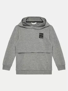 Толстовка regular fit Coccodrillo, серый