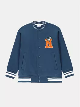 Толстовка regular fit Coccodrillo, синий