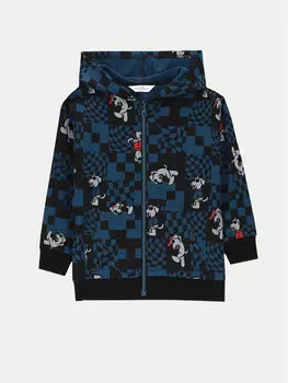 Толстовка regular fit Coccodrillo, синий