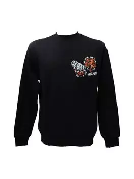 Толстовка regular fit Disclaimer, черный