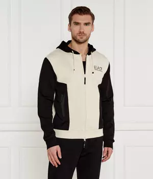Толстовка Regular Fit Ea7, бежевый