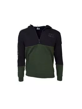 Толстовка regular fit Ea7 Emporio Armani, черный