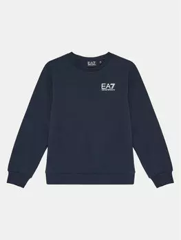 Толстовка regular fit Ea7 Emporio Armani, синий