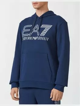 Толстовка regular fit Ea7 Emporio Armani, синий