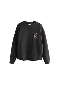 Толстовка REGULAR FIT - EMBORIDERY Next, антрацит
