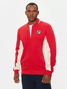 Толстовка regular fit Fila, красный