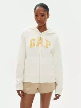 Толстовка regular fit Gap, бежевый