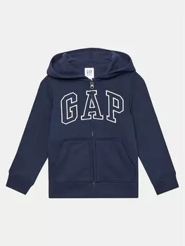 Толстовка regular fit Gap, синий