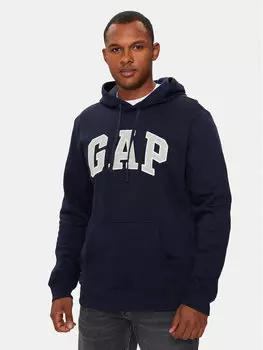Толстовка regular fit Gap, синий