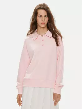 Толстовка regular fit Gina Tricot, розовый