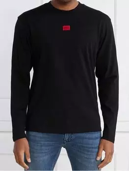 Толстовка regular fit Hugo, черный