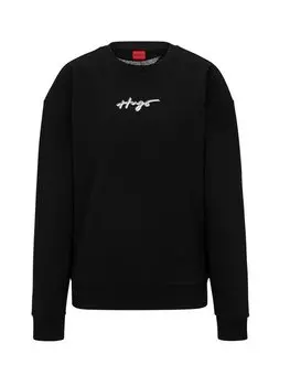 Толстовка regular fit Hugo, черный