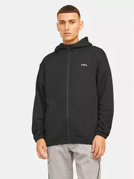 Толстовка regular fit Jack&Jones, черный