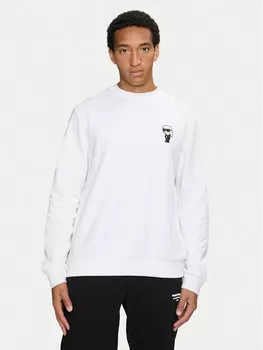 Толстовка regular fit Karl Lagerfeld, белый