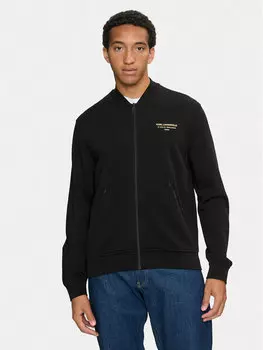 Толстовка regular fit Karl Lagerfeld, черный