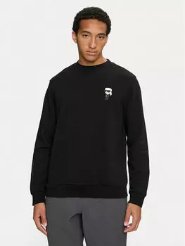 Толстовка regular fit Karl Lagerfeld, черный